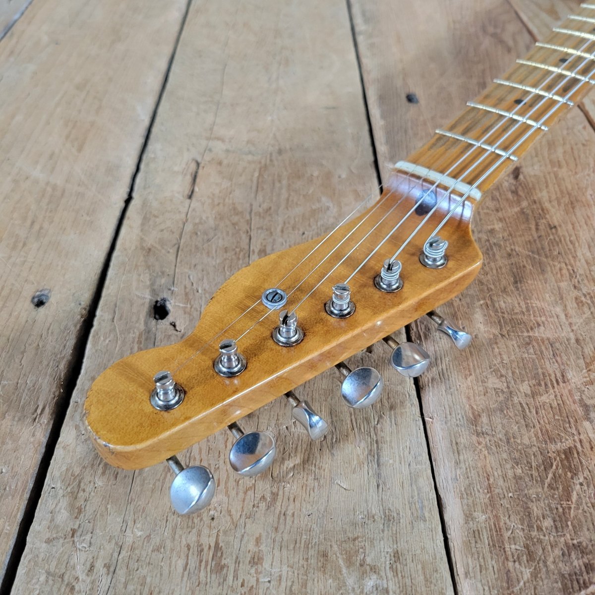 SOLD - Nacho Blackguard Telecaster 1952 “Early ’50s” Style 2024 – Vintage - Inspired Relic Electric Guitar - Mahar's Vintage Guitars