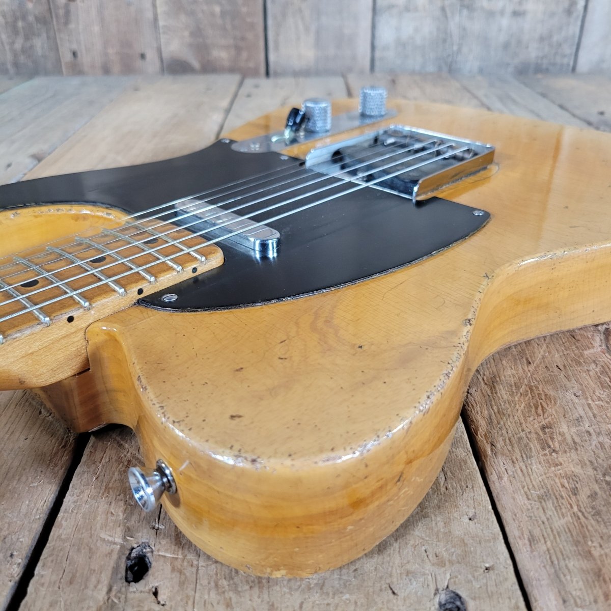 SOLD - Nacho Blackguard Telecaster 1952 “Early ’50s” Style 2024 – Vintage - Inspired Relic Electric Guitar - Mahar's Vintage Guitars