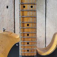 SOLD - Nacho Blackguard Telecaster 1952 “Early ’50s” Style 2024 – Vintage - Inspired Relic Electric Guitar - Mahar's Vintage Guitars