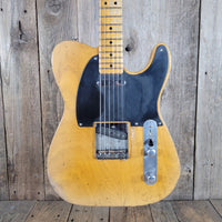 SOLD - Nacho Blackguard Telecaster 1952 “Early ’50s” Style 2024 – Vintage - Inspired Relic Electric Guitar - Mahar's Vintage Guitars