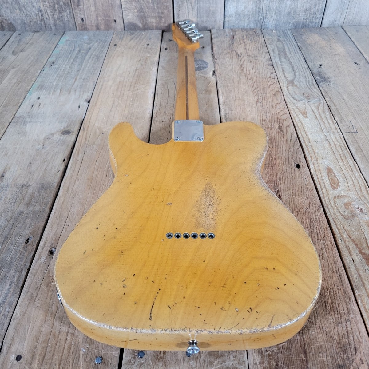 SOLD - Nacho Blackguard Telecaster 1952 “Early ’50s” Style 2024 – Vintage - Inspired Relic Electric Guitar - Mahar's Vintage Guitars