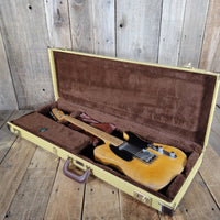 SOLD - Nacho Blackguard Telecaster 1952 “Early ’50s” Style 2024 – Vintage - Inspired Relic Electric Guitar - Mahar's Vintage Guitars