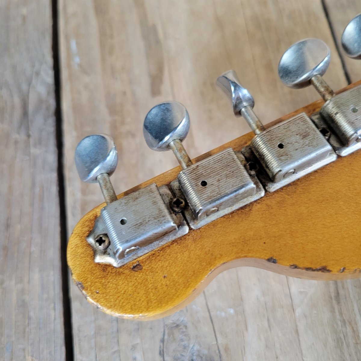 SOLD - Nacho Blackguard Telecaster 1952 “Early ’50s” Style 2024 – Vintage - Inspired Relic Electric Guitar - Mahar's Vintage Guitars