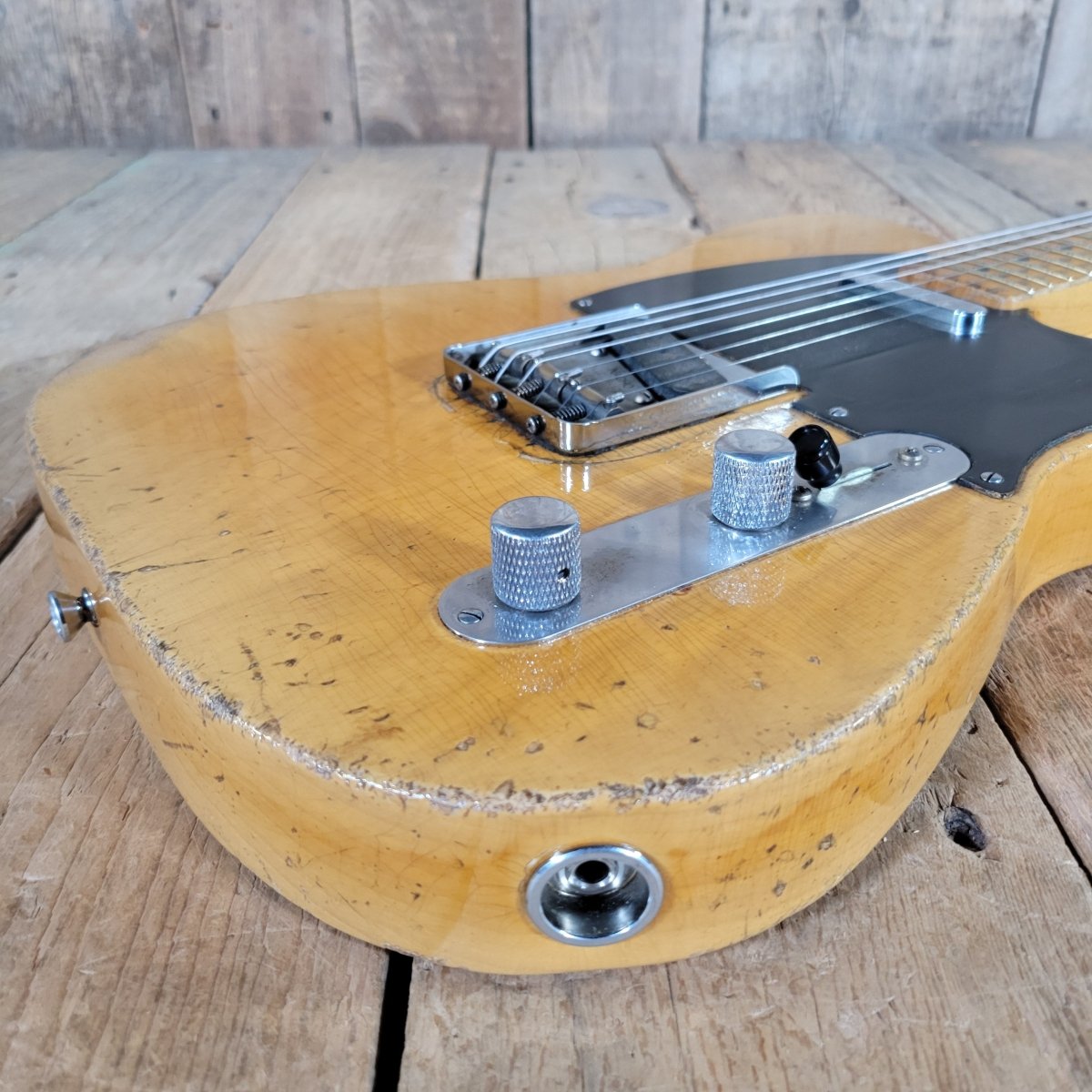 SOLD - Nacho Blackguard Telecaster 1952 “Early ’50s” Style 2024 – Vintage - Inspired Relic Electric Guitar - Mahar's Vintage Guitars