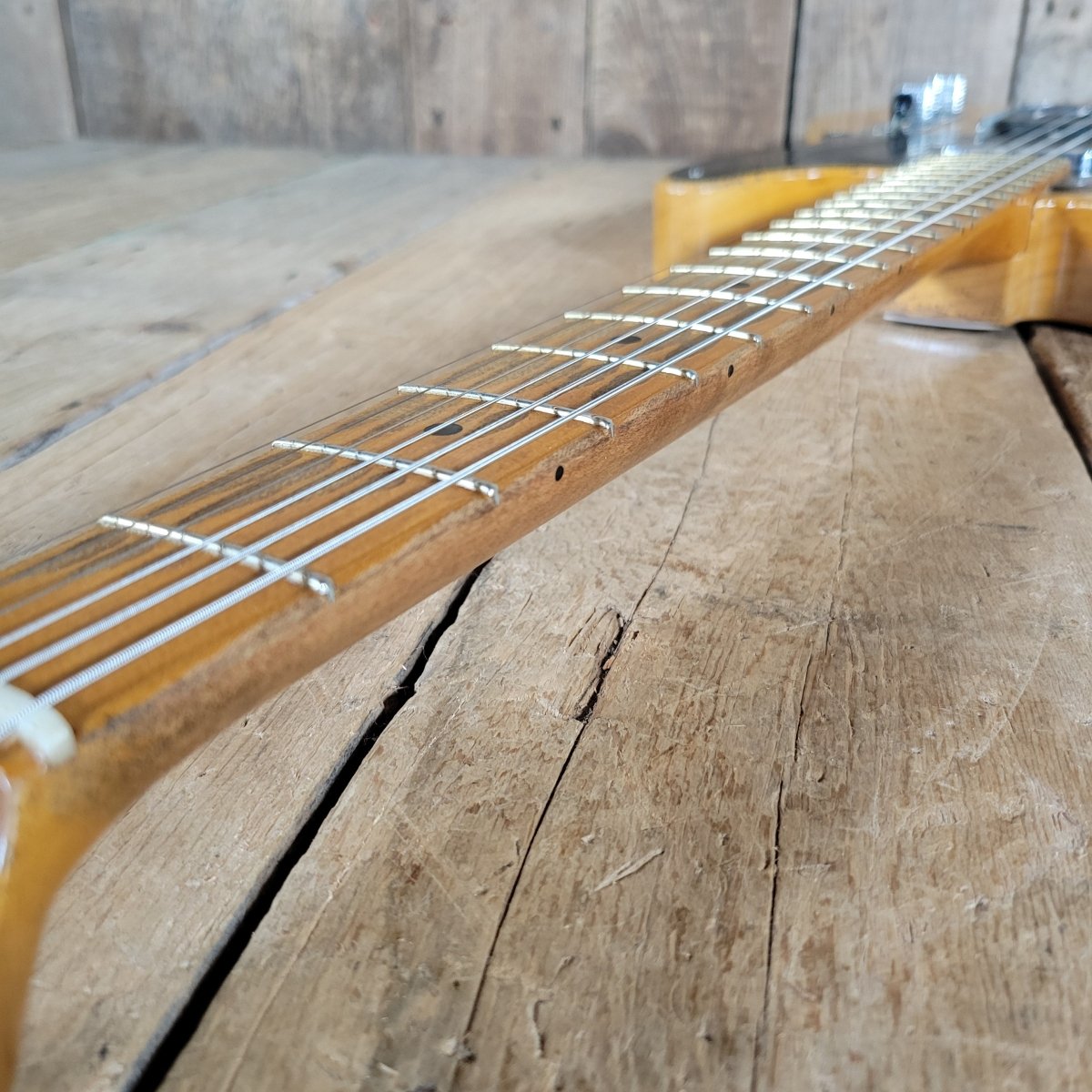 SOLD - Nacho Blackguard Telecaster 1952 “Early ’50s” Style 2024 – Vintage - Inspired Relic Electric Guitar - Mahar's Vintage Guitars