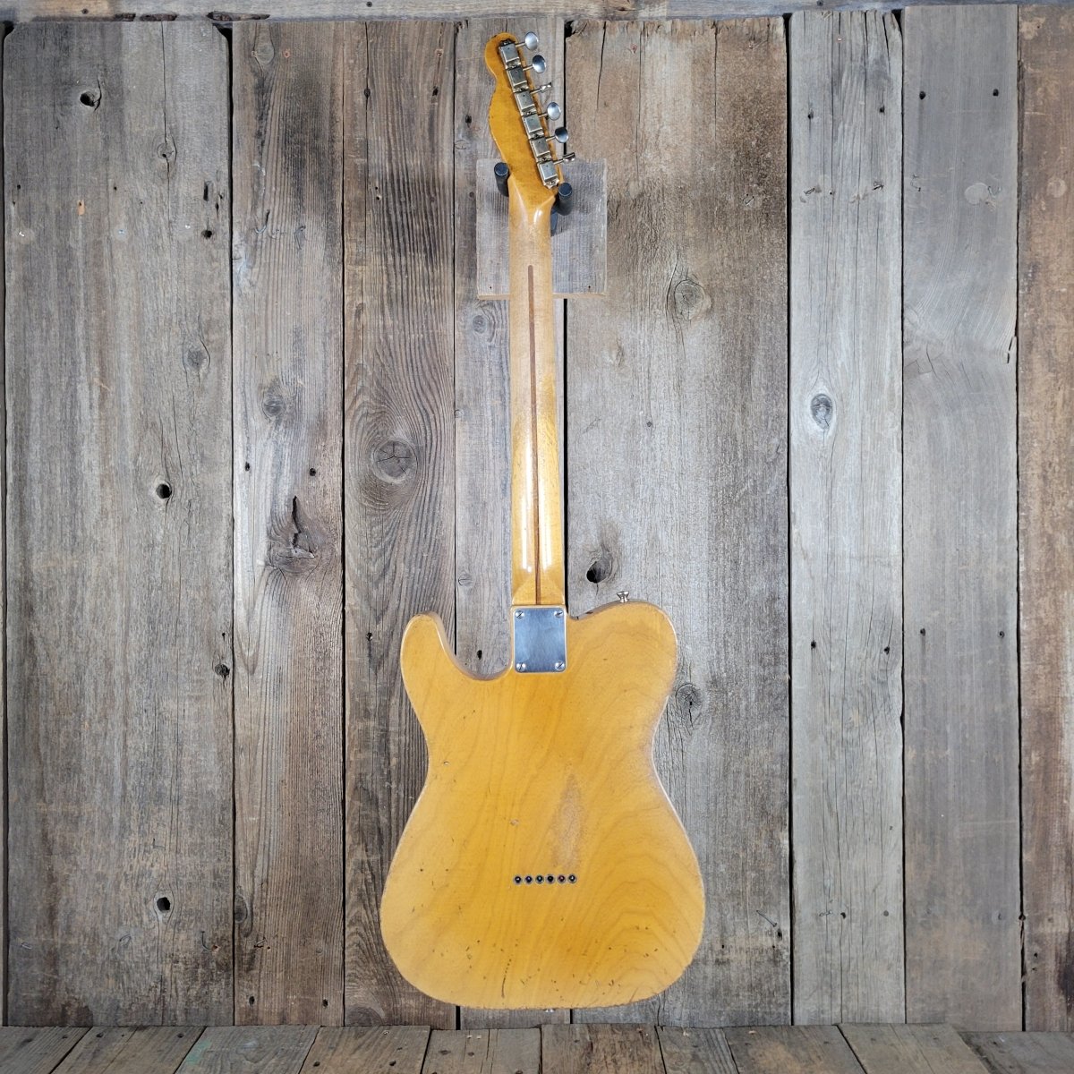 SOLD - Nacho Blackguard Telecaster 1952 “Early ’50s” Style 2024 – Vintage - Inspired Relic Electric Guitar - Mahar's Vintage Guitars