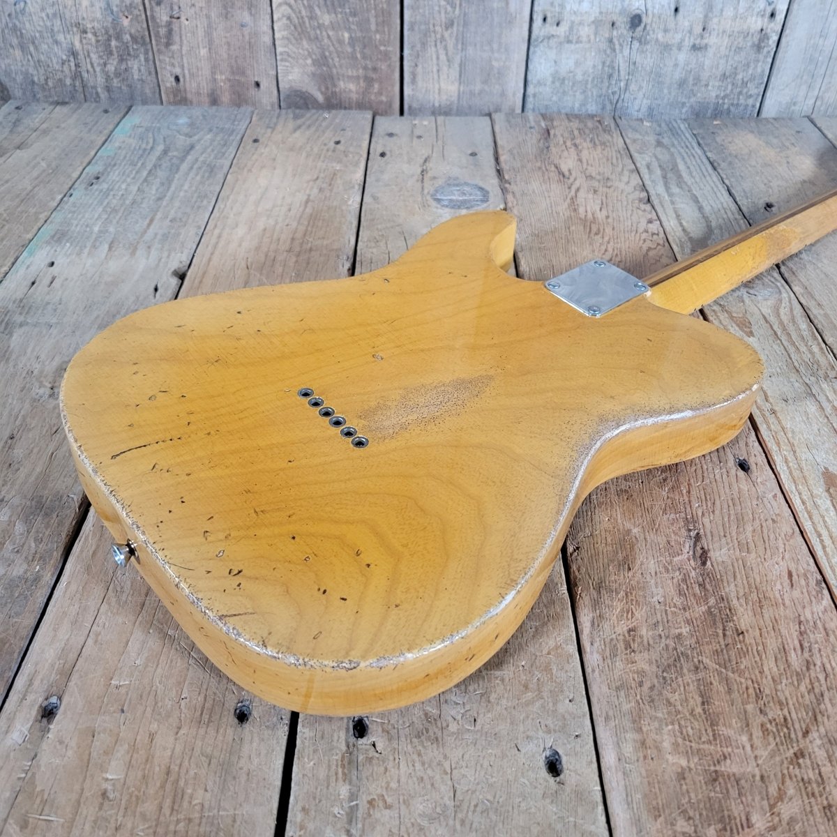 SOLD - Nacho Blackguard Telecaster 1952 “Early ’50s” Style 2024 – Vintage - Inspired Relic Electric Guitar - Mahar's Vintage Guitars