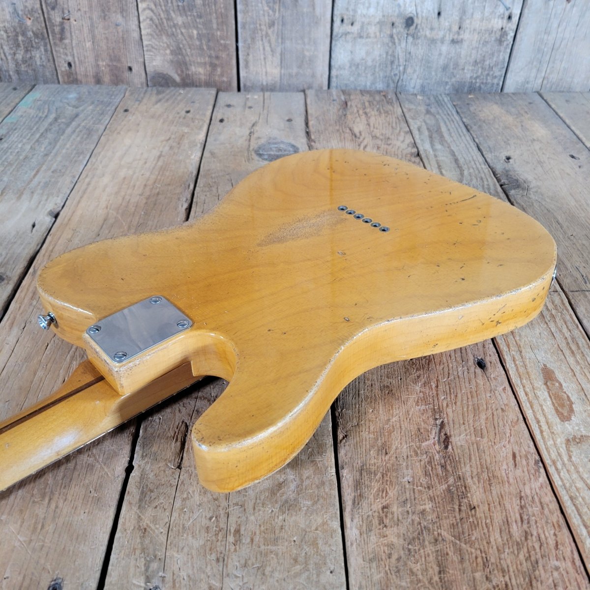 SOLD - Nacho Blackguard Telecaster 1952 “Early ’50s” Style 2024 – Vintage - Inspired Relic Electric Guitar - Mahar's Vintage Guitars