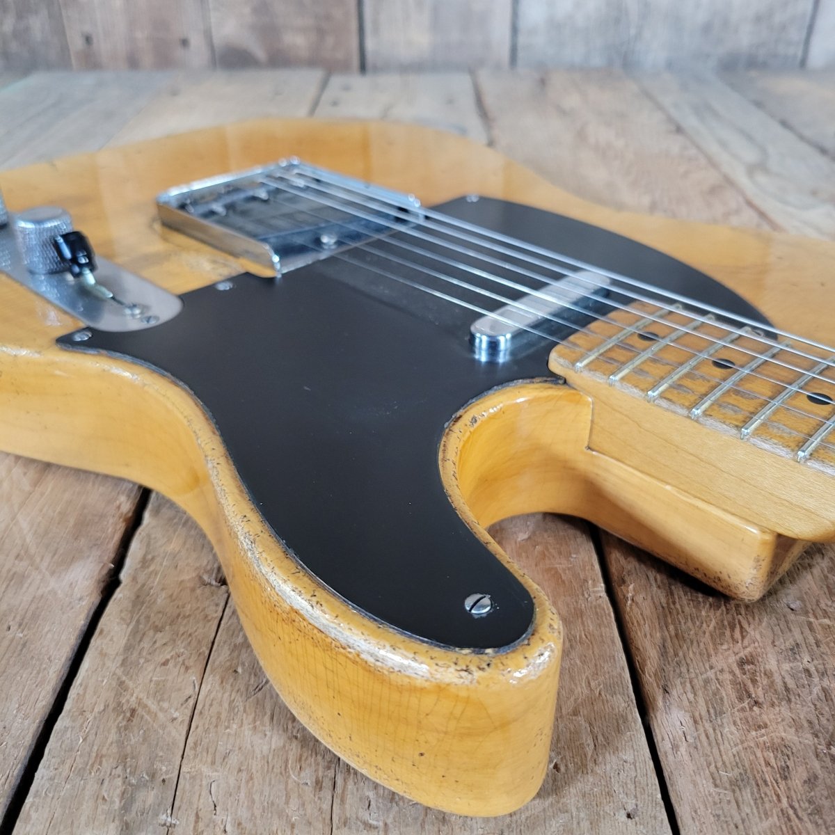 SOLD - Nacho Blackguard Telecaster 1952 “Early ’50s” Style 2024 – Vintage - Inspired Relic Electric Guitar - Mahar's Vintage Guitars