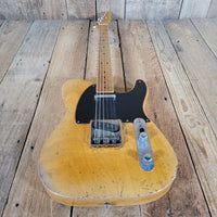 SOLD - Nacho Blackguard Telecaster 1952 “Early ’50s” Style 2024 – Vintage - Inspired Relic Electric Guitar - Mahar's Vintage Guitars