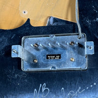 SOLD - Nacho Blackguard V Neck Stock Neck Humbucker 2020 Butterscotch Blonde - Mahar's Vintage Guitars