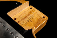 SOLD - Nacho Blackguard V Neck Stock Neck Humbucker 2020 Butterscotch Blonde - Mahar's Vintage Guitars