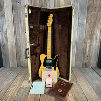 SOLD - Nacho Blackguard V Neck Stock Neck Humbucker 2020 Butterscotch Blonde - Mahar's Vintage Guitars