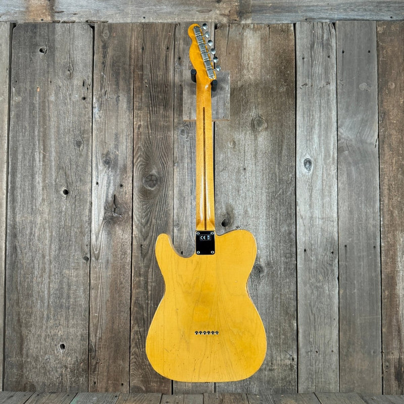SOLD - Nacho Blackguard V Neck Stock Neck Humbucker 2020 Butterscotch Blonde - Mahar's Vintage Guitars