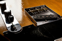 SOLD - Nacho Blackguard V Neck Stock Neck Humbucker 2020 Butterscotch Blonde - Mahar's Vintage Guitars
