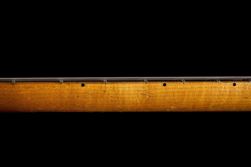 SOLD - Nacho Blackguard V Neck Stock Neck Humbucker 2020 Butterscotch Blonde - Mahar's Vintage Guitars