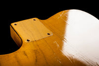 SOLD - Nacho Blackguard V Neck Stock Neck Humbucker 2020 Butterscotch Blonde - Mahar's Vintage Guitars