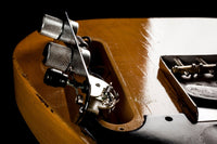 SOLD - Nacho Blackguard V Neck Stock Neck Humbucker 2020 Butterscotch Blonde - Mahar's Vintage Guitars