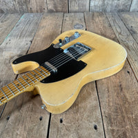SOLD - Nacho Guitars Nacho Blackguard "Emma" 2023 Aged Butterscotch Blonde - Mahar's Vintage Guitars