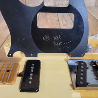 SOLD - Nacho Telecaster Blackguard 2024 – P - 90 Neck, Ron Ellis Pickups, All Paperwork - Mahar's Vintage Guitars