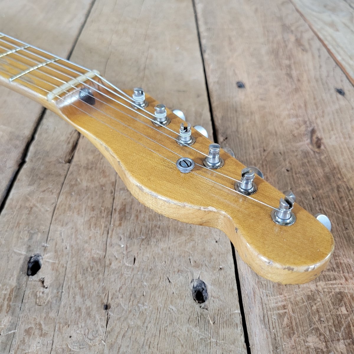 SOLD - Nacho Telecaster Blackguard 2024 – P - 90 Neck, Ron Ellis Pickups, All Paperwork - Mahar's Vintage Guitars
