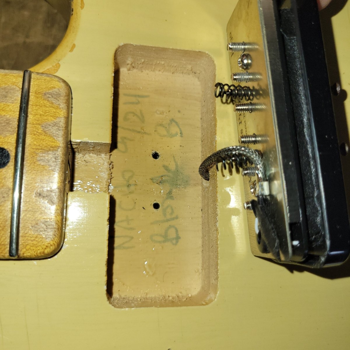 SOLD - Nacho Telecaster Blackguard 2024 – P - 90 Neck, Ron Ellis Pickups, All Paperwork - Mahar's Vintage Guitars