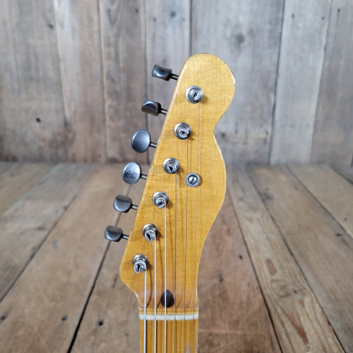 SOLD - Nacho Telecaster Blackguard 2024 – P - 90 Neck, Ron Ellis Pickups, All Paperwork - Mahar's Vintage Guitars