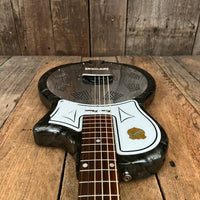 SOLD - National Reso - phonic acoustic resonator 3/4 size 1957 Black Pearloid - Mahar's Vintage Guitars