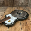 SOLD - National Reso - phonic acoustic resonator 3/4 size 1957 Black Pearloid - Mahar's Vintage Guitars