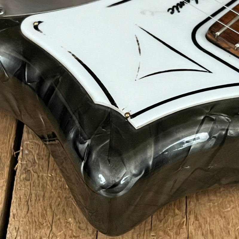 SOLD - National Reso - phonic acoustic resonator 3/4 size 1957 Black Pearloid - Mahar's Vintage Guitars