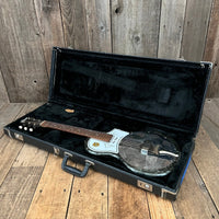 SOLD - National Reso - phonic acoustic resonator 3/4 size 1957 Black Pearloid - Mahar's Vintage Guitars