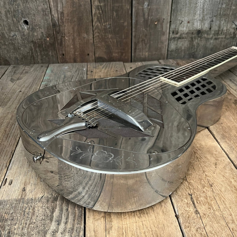 SOLD - National Style 2 Square Neck Tri - Cone 1929 - Mahar's Vintage Guitars