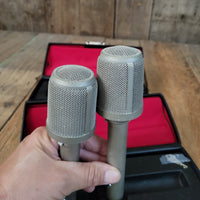 SOLD - Neumann KM86 Pair Multi Pattern FET Condenser Microphone - Mahar's Vintage Guitars