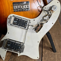 SOLD - On the way to the Dallas Guitar Show May 2, 3, 4 - Danocaster Singlecut F Hole Thinline Telecaster 2017 Sunburst - Mahar's Vintage Guitars