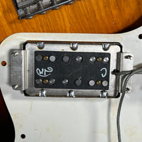 SOLD - On the way to the Dallas Guitar Show May 2, 3, 4 - Danocaster Singlecut F Hole Thinline Telecaster 2017 Sunburst - Mahar's Vintage Guitars