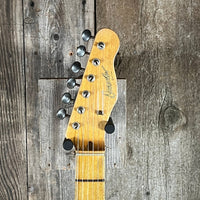 SOLD - On the way to the Dallas Guitar Show May 2, 3, 4 - Danocaster Singlecut F Hole Thinline Telecaster 2017 Sunburst - Mahar's Vintage Guitars