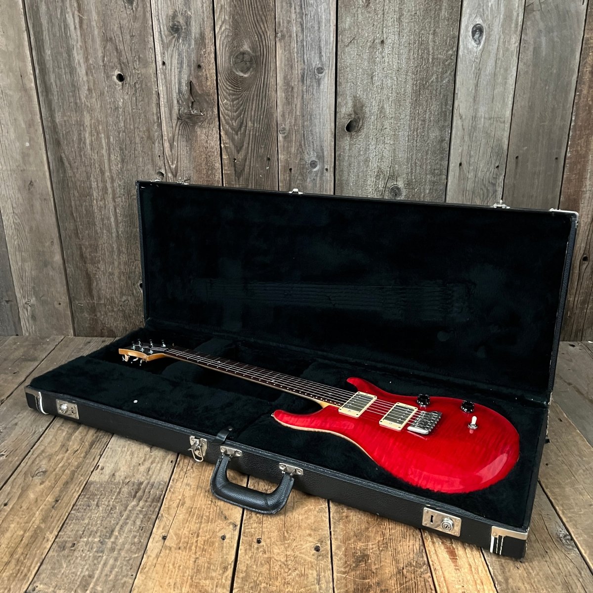 SOLD - PRS CE24 1991 Scarlet Red Paul Reed Smith – Mahar's Vintage