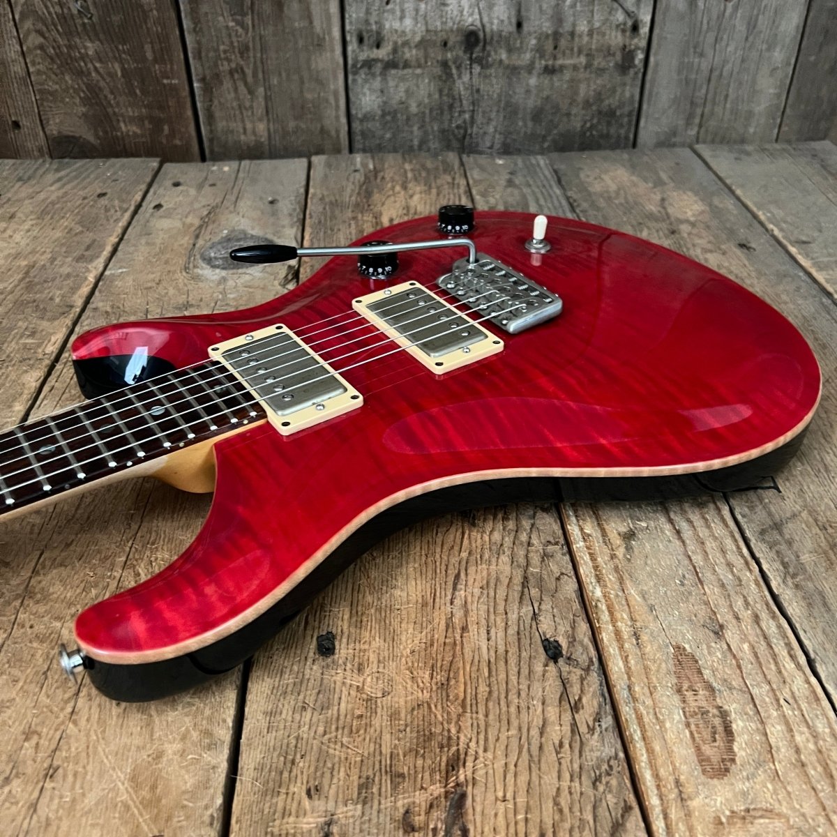 SOLD - PRS CE24 1991 Scarlet Red Paul Reed Smith – Mahar's Vintage