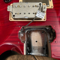 SOLD - PRS CE24 1991 Scarlet Red Paul Reed Smith - Mahar's Vintage Guitars