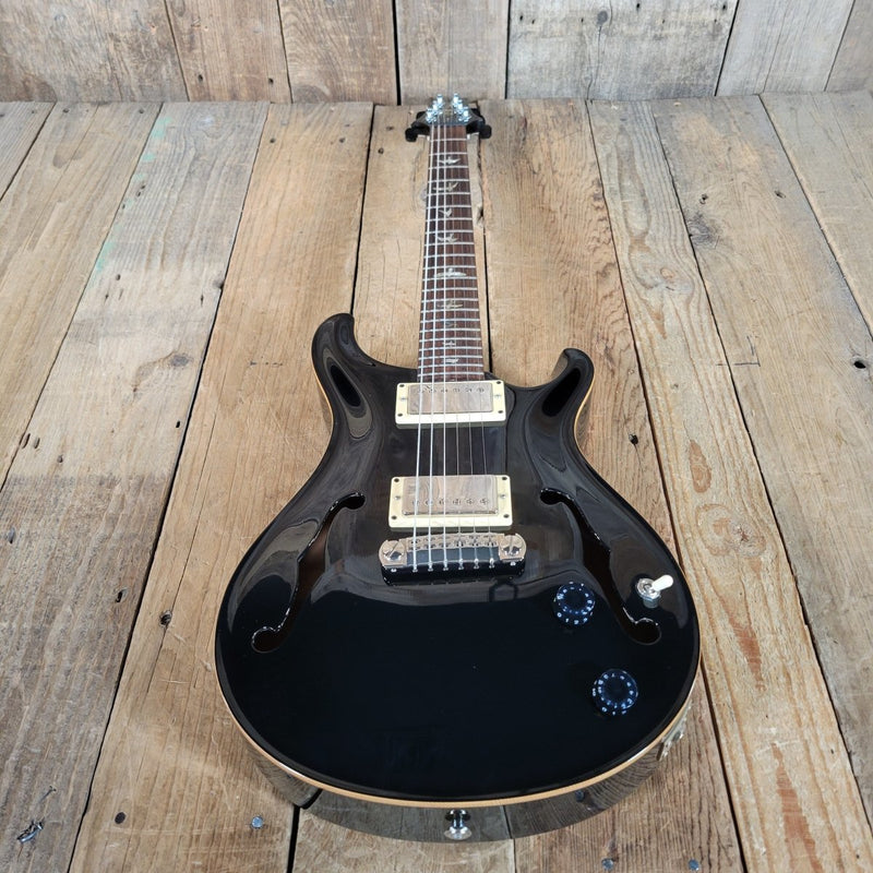 SOLD - PRS Paul Reed Smith 1998 McCarty Archtop Spruce Top Black - Mahar's Vintage Guitars