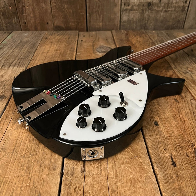 SOLD - Rickenbacker 325/12 V63 12 String 1999 Black - Mahar's Vintage Guitars