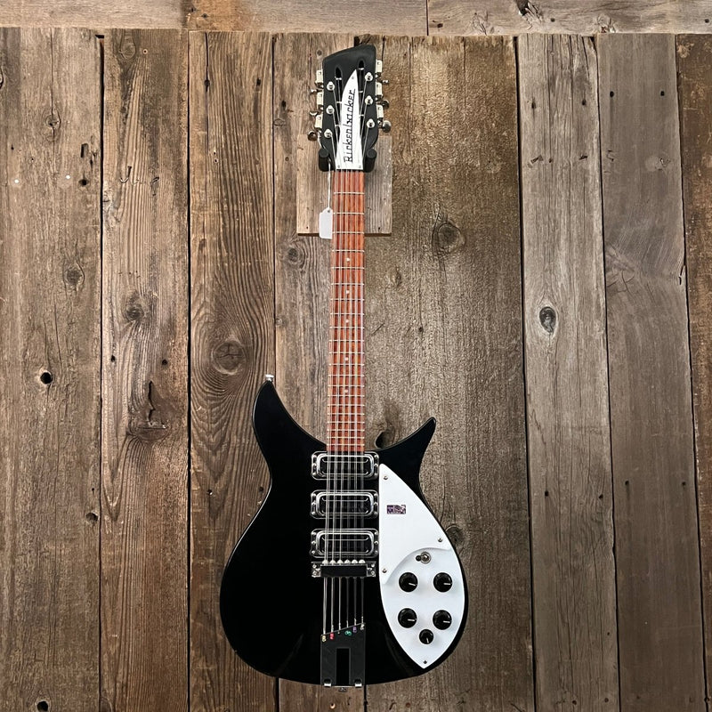 SOLD - Rickenbacker 325/12 V63 12 String 1999 Black - Mahar's Vintage Guitars