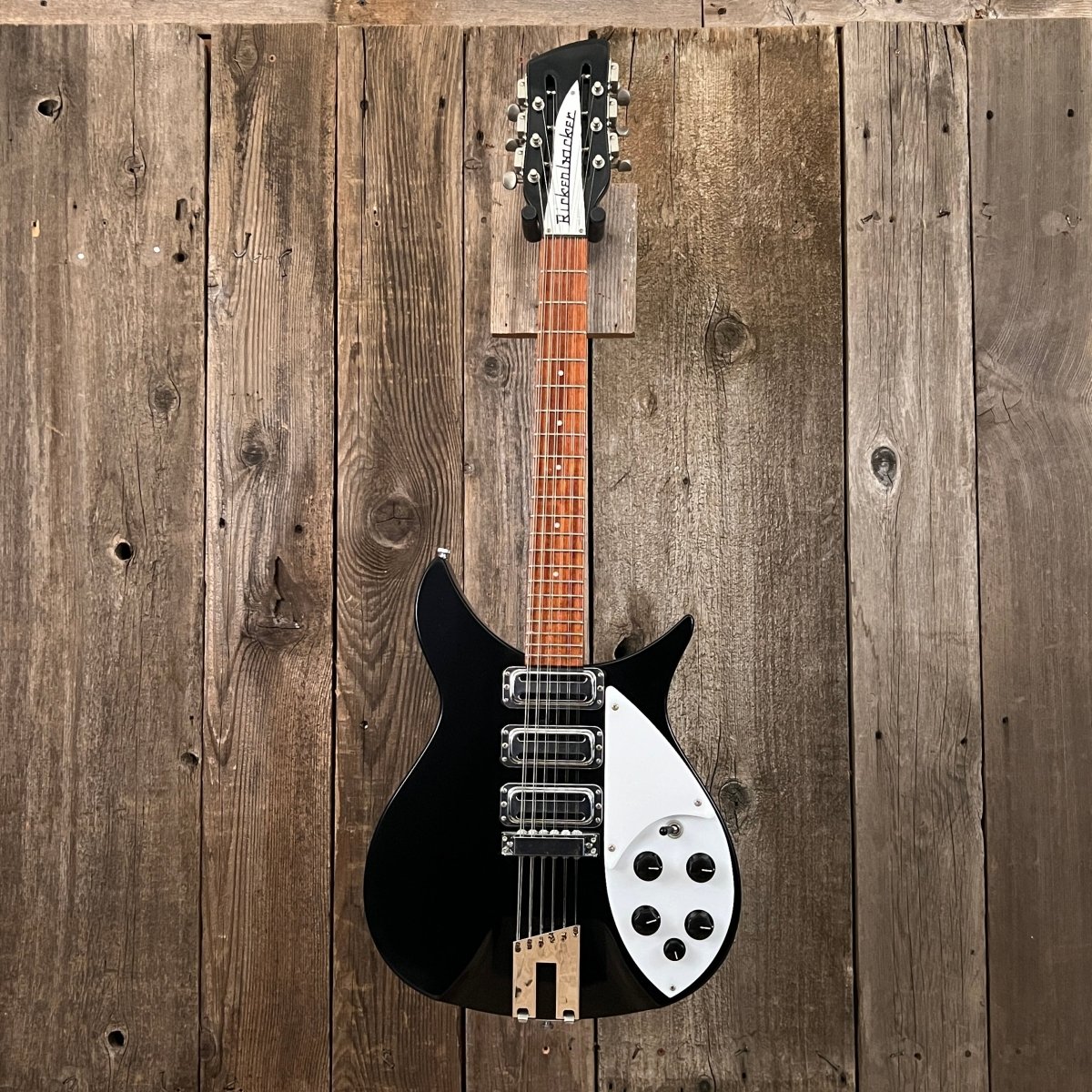 SOLD - Rickenbacker 325/12V63 3/4 Scale 1999 Jetglo - Mahar's Vintage Guitars