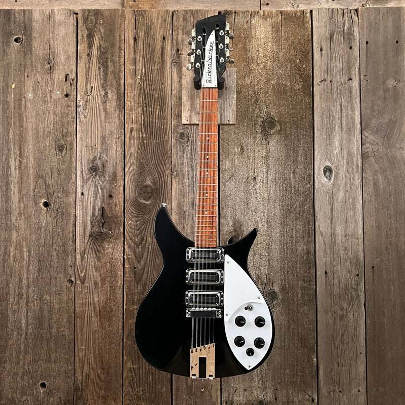 SOLD - Rickenbacker 325/12V63 3/4 Scale 1999 Jetglo - Mahar's Vintage Guitars