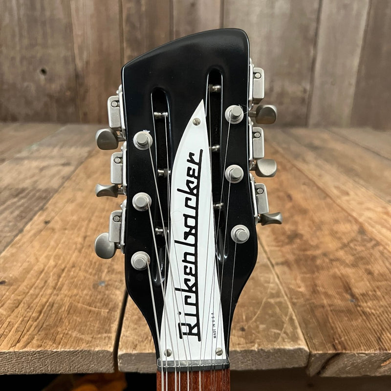 SOLD - Rickenbacker 325/12V63 3/4 Scale 1999 Jetglo - Mahar's Vintage Guitars