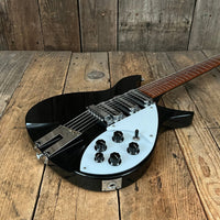 SOLD - Rickenbacker 325/12V63 3/4 Scale 1999 Jetglo - Mahar's Vintage Guitars