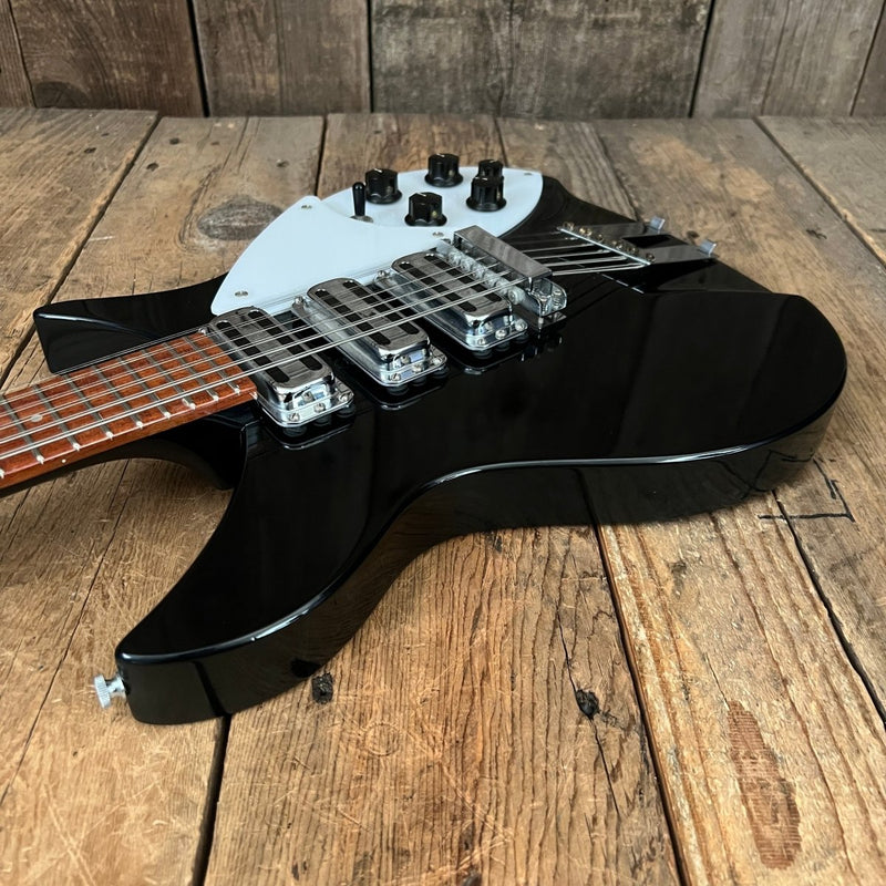 SOLD - Rickenbacker 325/12V63 3/4 Scale 1999 Jetglo - Mahar's Vintage Guitars