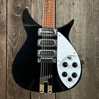 SOLD - Rickenbacker 325/12V63 3/4 Scale 1999 Jetglo - Mahar's Vintage Guitars