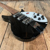 SOLD - Rickenbacker 350V63 Liverpool Semi Hollow Full Scale 2023 Jetglo - Mahar's Vintage Guitars