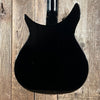 SOLD - Rickenbacker 350V63 Liverpool Semi Hollow Full Scale 2023 Jetglo - Mahar's Vintage Guitars